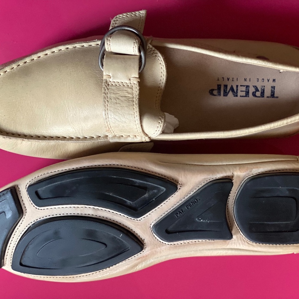 Tremp shoes, us size 10 (eu size 43),color butter like color(yellow)